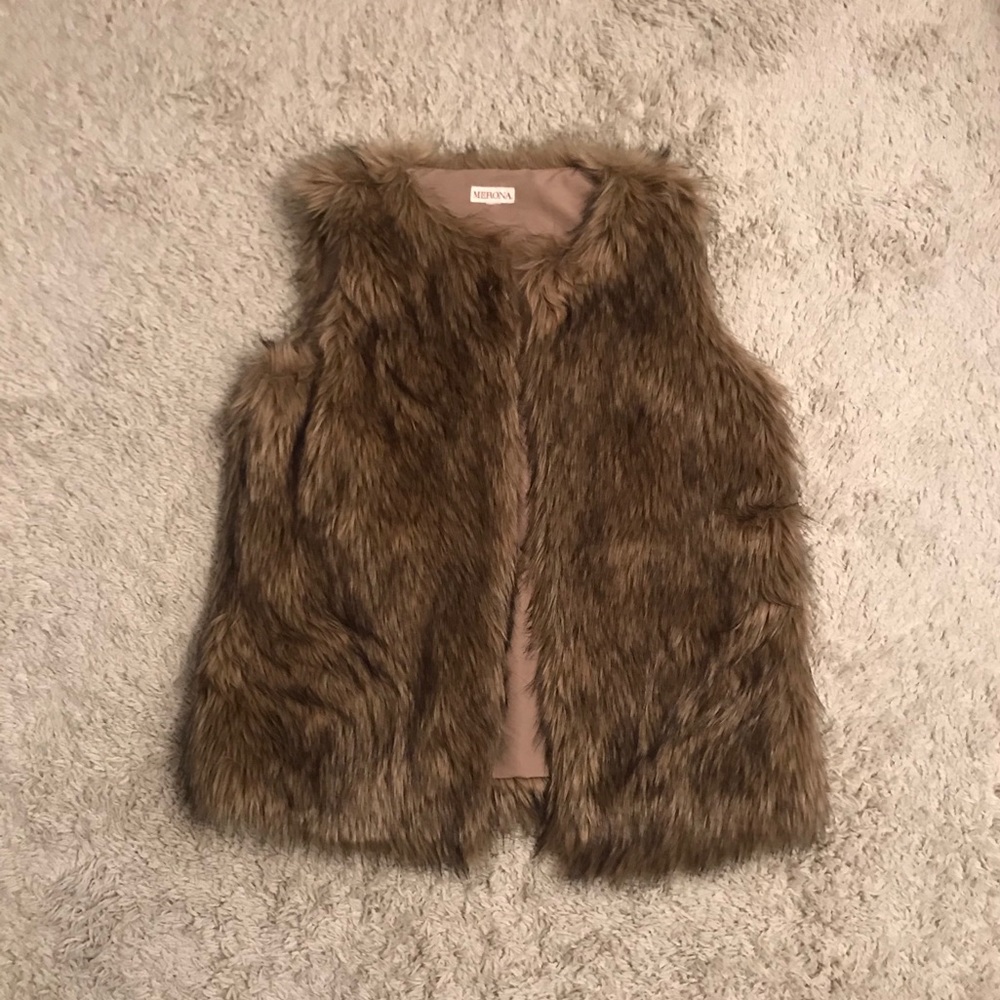 Faux Fur Vest